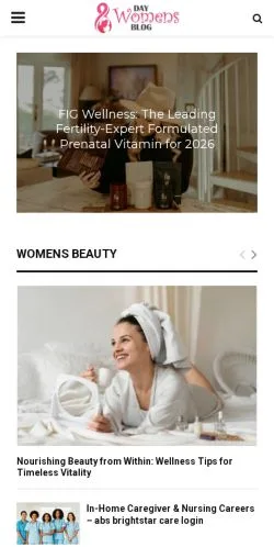 Podgląd witryny Womens Day Blog, medium z kraju Stany Zjednoczone do artykułów sponsorowanych