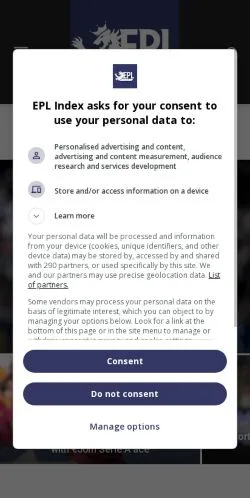 Forhåndsvisning av nettstedet Homepage, medium fra Storbritannia for sponsede artikler