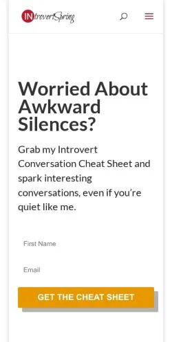 Aperçu du site Introvert Spring, média de États-Unis pour articles sponsorisés