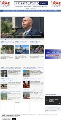 Anteprima del sito Il Canturino, media di Italia per articoli sponsorizzati