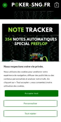 Anteprima del sito SnG Jackpot, media di Francia per articoli sponsorizzati