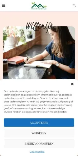 Podgląd witryny Eigenhuismakelaar, medium z kraju Holandia do artykułów sponsorowanych