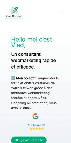 Anteprima del sito Vlad Cerisier, media di Francia per articoli sponsorizzati