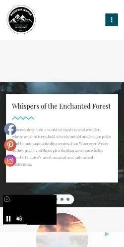 Vorschau der Website Wherever Writer, Medium aus Vereinigte Staaten für gesponserte Artikel