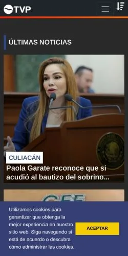 Anteprima del sito TVP, media di Messico per articoli sponsorizzati