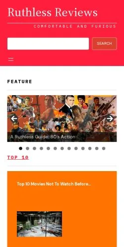 Anteprima del sito Ruthless Reviews, media di Stati Uniti per articoli sponsorizzati
