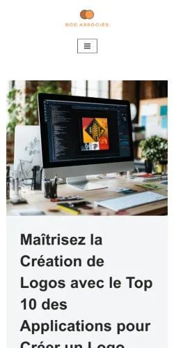 Anteprima del sito BCE Associés, media di Francia per articoli sponsorizzati