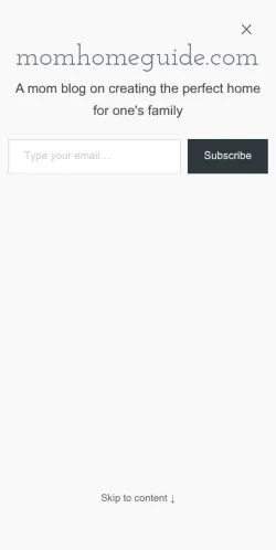 Anteprima del sito Mom Home Guide, media di Stati Uniti per articoli sponsorizzati