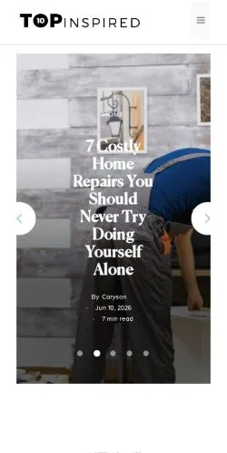 Vorschau der Website Top Inspired, Medium aus Vereinigte Staaten für gesponserte Artikel