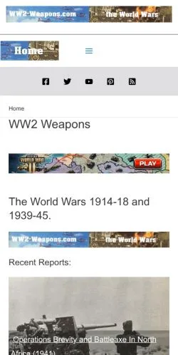 Forhåndsvisning af WW2 Weapons > WW2 Weapons, medie fra USA til sponsorerede artikler