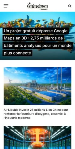Anteprima del sito Tel-Avivre, media di Francia per articoli sponsorizzati