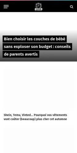 Anteprima del sito Mamans Qui Déchirent, media di Francia per articoli sponsorizzati