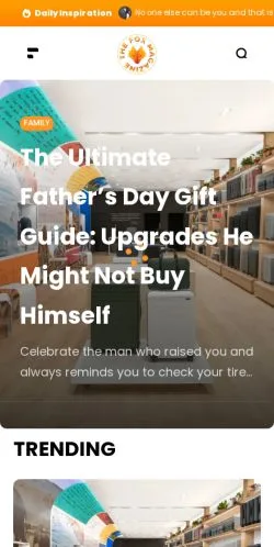 Anteprima del sito The Fox Magazine, media di Stati Uniti per articoli sponsorizzati