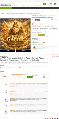 Preview of the UFO777 website, a media outlet in United States for sponsored articles