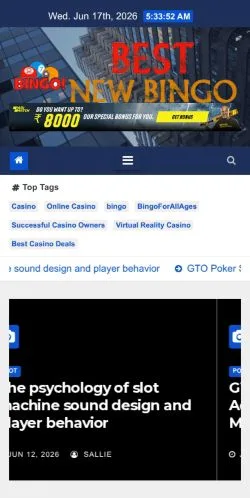 Anteprima del sito Best New Bingo, media di Stati Uniti per articoli sponsorizzati