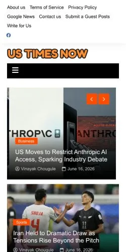 Forhåndsvisning af US Times Now, medie fra USA til sponsorerede artikler