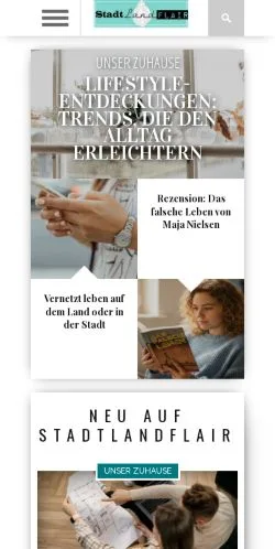 Anteprima del sito StadtLandFlair, media di Germania per articoli sponsorizzati