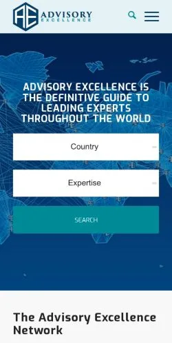 Vorschau der Website Advisory Excellence, Medium aus Vereinigte Staaten für gesponserte Artikel