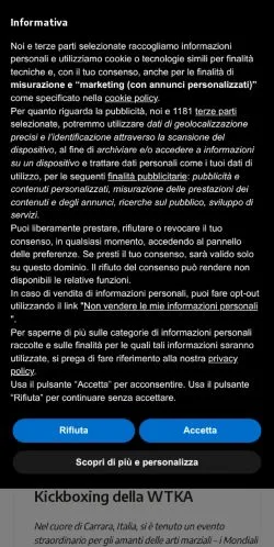 Anteprima del sito Messinawebtv, media di Italia per articoli sponsorizzati