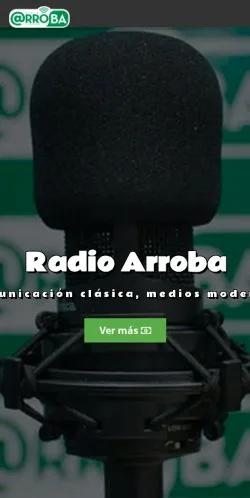 Podgląd witryny Radio Arroba, medium z kraju Laos do artykułów sponsorowanych