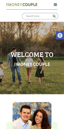 스폰서 기사용 미국 매체 The Money Couple 사이트 미리보기