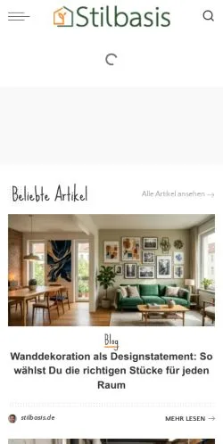 Aperçu du site Stilbasis Architecture, média de Allemagne pour articles sponsorisés