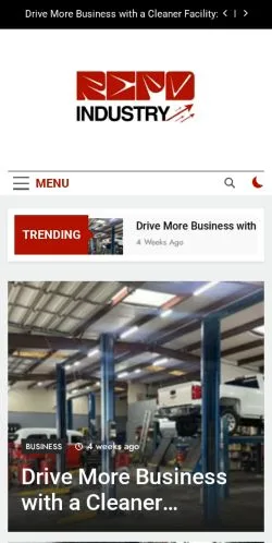 Anteprima del sito Repo Industry -, media di Stati Uniti per articoli sponsorizzati