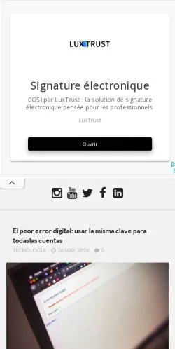Anteprima del sito Un Geek En Colombia, media di Spagna per articoli sponsorizzati