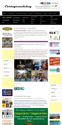 Anteprima del sito Inicio, media di Spagna per articoli sponsorizzati