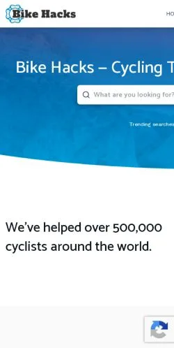Podgląd witryny BikeHacks, medium z kraju Stany Zjednoczone do artykułów sponsorowanych