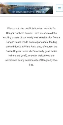 Anteprima del sito It's Sometimes Sunny in Bangor, media di Stati Uniti per articoli sponsorizzati