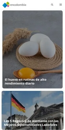 Anteprima del sito Encolombia, media di Spagna per articoli sponsorizzati