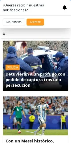 Anteprima del sito Bariloche Opina, media di Argentina per articoli sponsorizzati