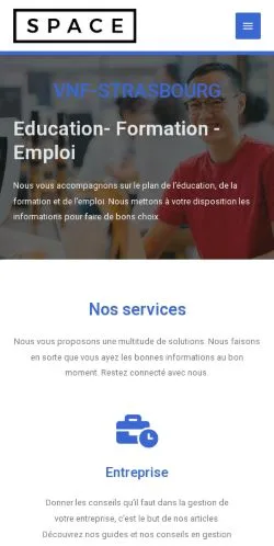 스폰서 기사용 프랑스 매체 VNF-STRASBOURG 사이트 미리보기