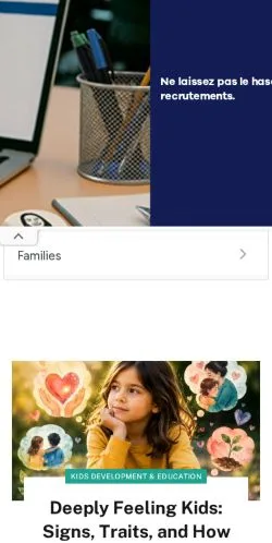Podgląd witryny Kids Magazines, medium z kraju Wielka Brytania do artykułów sponsorowanych