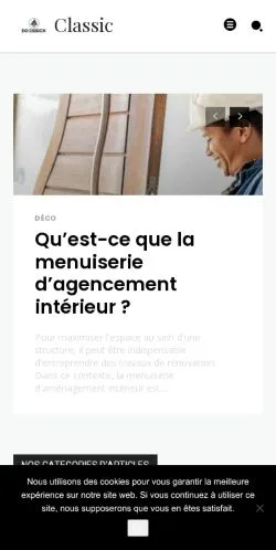 Forhåndsvisning av nettstedet Do Design, medium fra Frankrike for sponsede artikler
