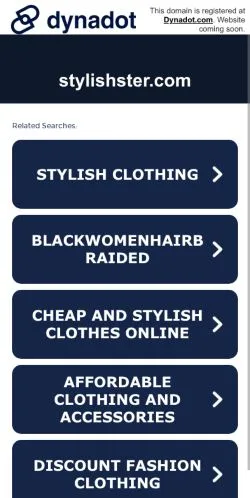 Forhåndsvisning av nettstedet Stylishster, medium fra USA for sponsede artikler