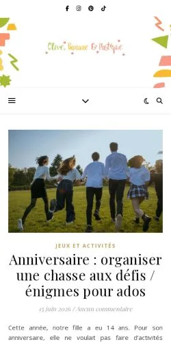 Anteprima del sito Olive Banane et Pastèque -, media di Francia per articoli sponsorizzati