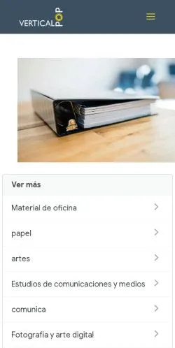 スポンサード記事向けのスペインメディア、Graphmania VerticalPOPのサイトプレビュー