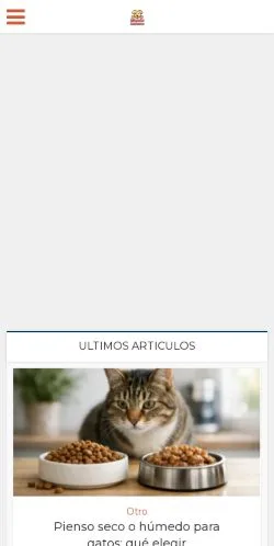 Anteprima del sito Mundo Cachorro, media di Spagna per articoli sponsorizzati