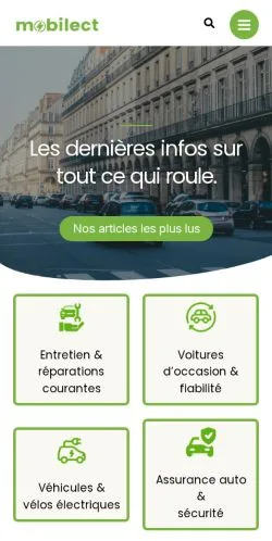 Forhåndsvisning af Mobilect, medie fra Frankrig til sponsorerede artikler