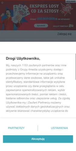 Anteprima del sito Lokalna24, media di Polonia per articoli sponsorizzati