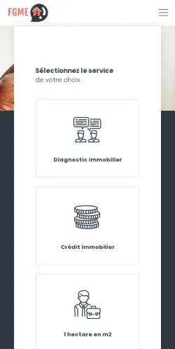 スポンサード記事向けのフランスメディア、fgmeのサイトプレビュー