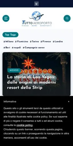 Anteprima del sito -, media di Italia per articoli sponsorizzati