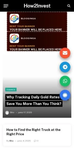 Anteprima del sito How2Invest, media di Messico per articoli sponsorizzati