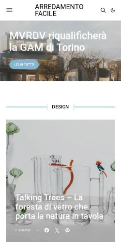 Anteprima del sito Arredamento Facile, media di Italia per articoli sponsorizzati