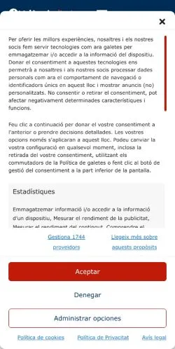 Anteprima del sito València Diari, media di Spagna per articoli sponsorizzati