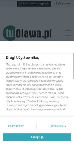 Anteprima del sito TuOlawa, media di Polonia per articoli sponsorizzati