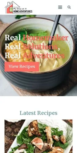 Anteprima del sito My Stay At Home Adventures, media di Stati Uniti per articoli sponsorizzati