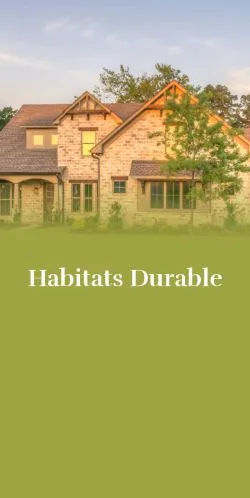 Vista previa del sitio Habitats Durables, medio de Francia para artículos patrocinados